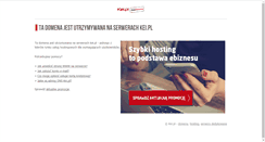 Desktop Screenshot of kaskader.keys.pl